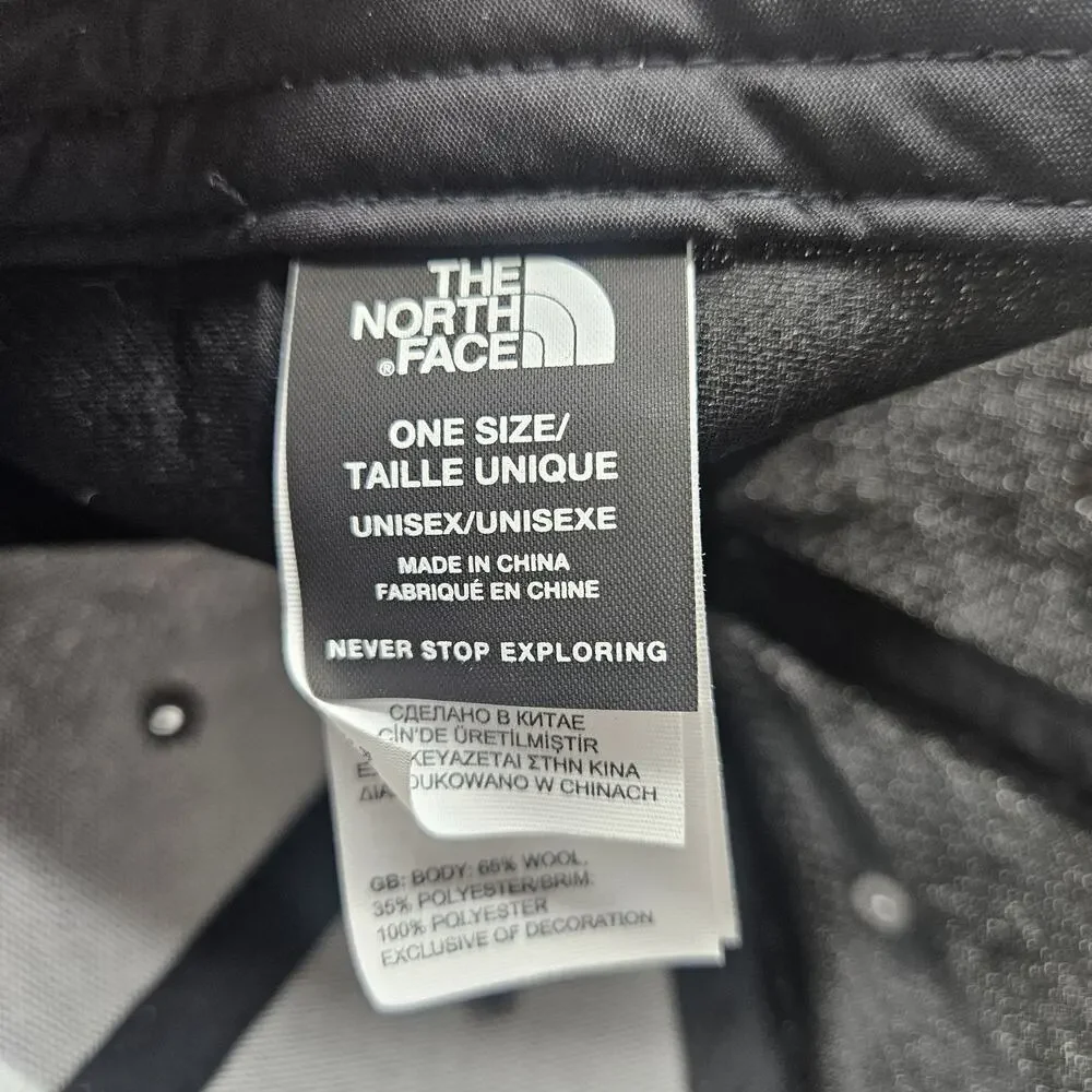 The North Face Gray/Black Buckle Strapback Hat - OSFA Unisex